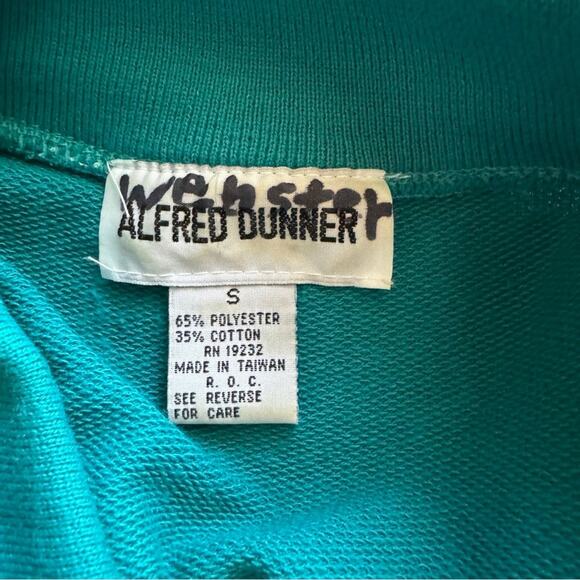 Vintage 80’s Embroidered Hot Air Balloon Kite Novelty Print Collared Top - Picture 5 of 5